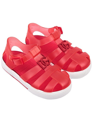 Красные пляжные сандалии Dolce & Gabbana - 2074519270627 - Фото 1