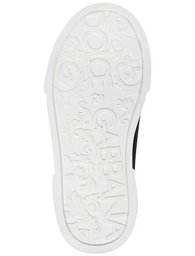 Кеды из натуральной кожи на шнурках Dolce & Gabbana - 2091119980206 - Фото 5
