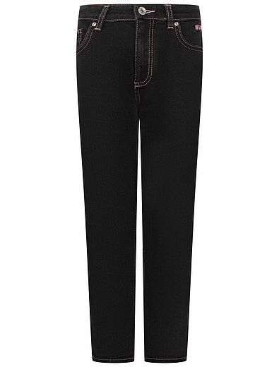 Чёрные джинсы tapered MSGM - 1164509283032 - Фото 1