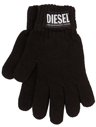 Перчатки с логотипом Diesel - 1194528180111 - Фото 1