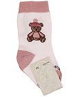 Розовые носки с мишкой - 1534509380121