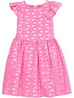 розовое Платье с цветами - 1052609570087