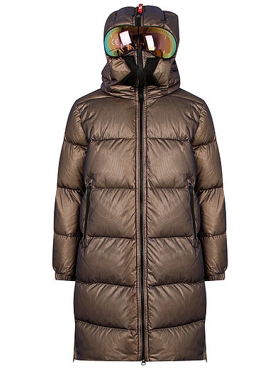 Пуховое пальто со встроенными в капюшон линзами AI Riders on the Storm - 1124509181721 - Фото 2