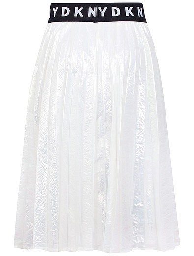 белая Юбка с эластичным поясом DKNY - 1041209070127 - Фото 2