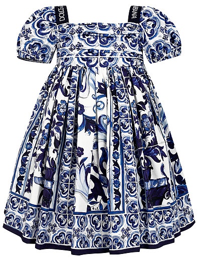 Платье с трусиками майолика Dolce & Gabbana - 1054509283661 - Фото 3