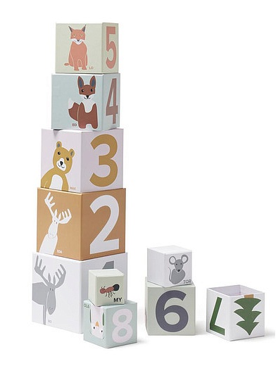 Бумажные кубики Kids Concept - 7134520180867 - Фото 2