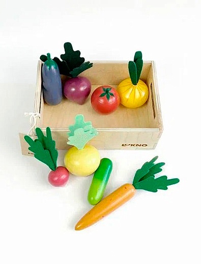 Набор игрушечных овощей LUKNO - 7134520270742 - Фото 7
