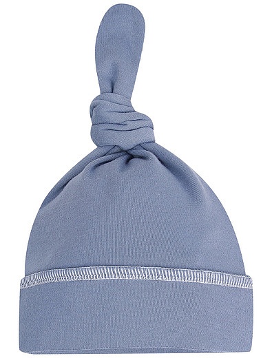 Синяя шапочка с узелком Mjolk - 1354510080014 - Фото 1