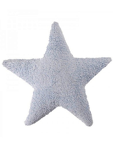 Подушка Star голубая 50х50 см Lorena Canals - 5324528080258 - Фото 1