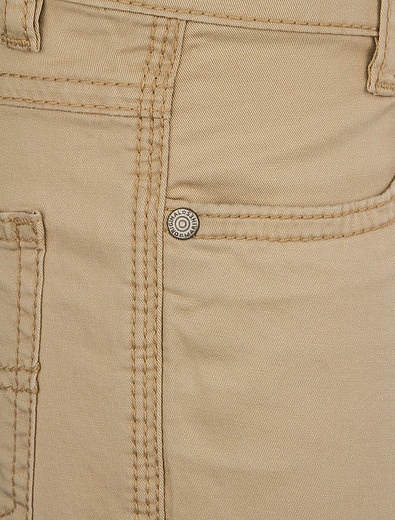 Хлопковые бежевые брюки Original Marines - 1081919770030 - Фото 3