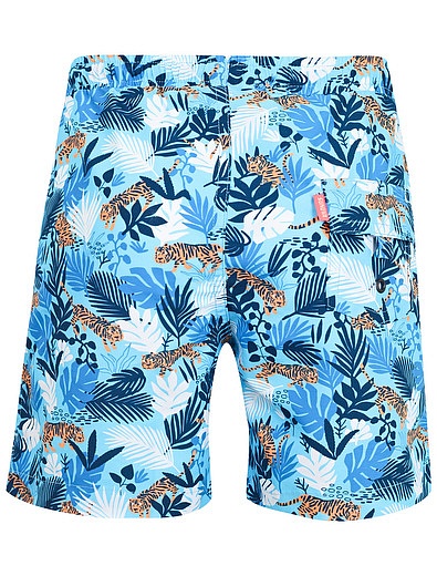 Пляжные шорты с тропическим принтом SUNUVA - 4101419970109 - Фото 3