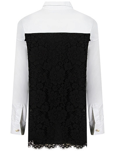 Блуза с кружевной спинкой Dolce & Gabbana - 1034509184878 - Фото 2