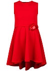 Красное платье без рукавов - 1051309880021