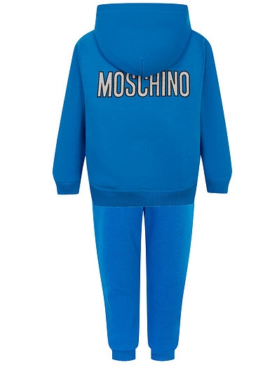 Синий спортивный костюм Moschino - 6004519370351 - Фото 2