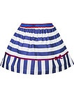 Хлопковая юбка в полоску - 1043809770155