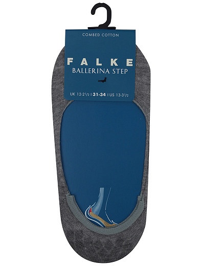 Серые носки-следочки FALKE - 1534529170528 - Фото 1
