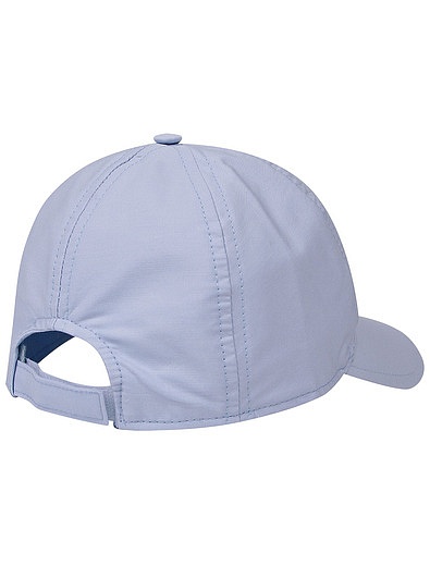 Голубая кепка с декором Il Trenino - 1184509170231 - Фото 3