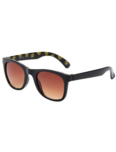Чёрные солнцезащитные очки со смайликами MOLO - 5254508370164 - Фото 1