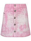Розовая юбка с принтом тай-дай - 1044509370553