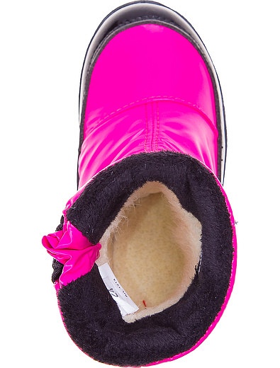 Розовые дутые сапоги Jog Dog - 2020709780032 - Фото 4
