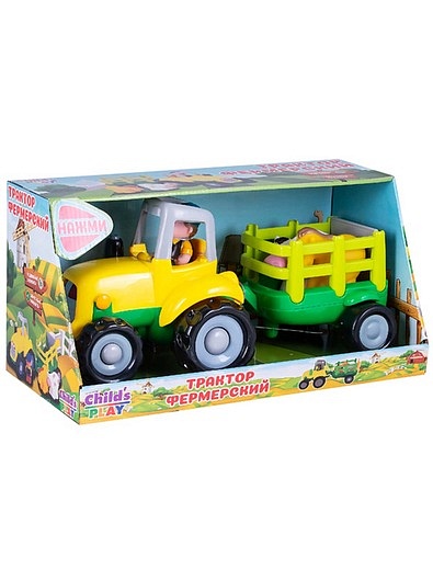 машина фермерский трактор Child`s Play - 7134529082902 - Фото 5