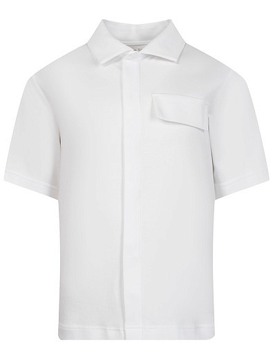Белая рубашка с коротким рукавом SILVER SPOON - 1014519373165 - Фото 1