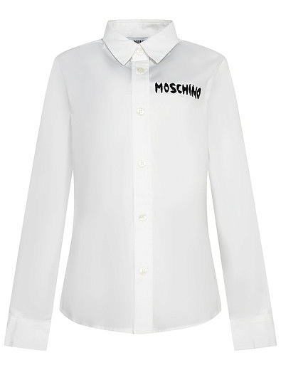 Рубашка с принтом Moschino - 1014519284737 - Фото 1