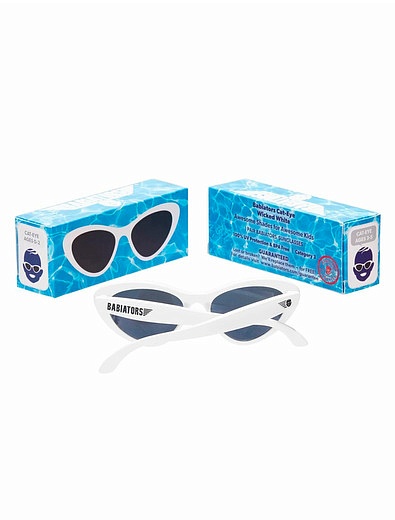 Солнцезащитные очки в белой оправе Babiators - 5254528270246 - Фото 6