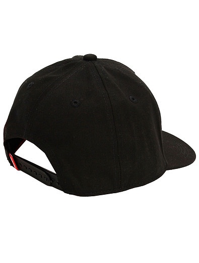 Чёрная кепка с разноцветным логотипом Diesel - 1184529370154 - Фото 4