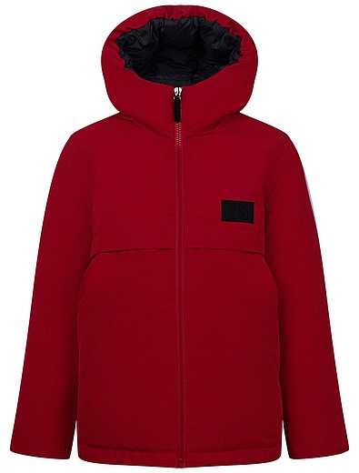 Куртка красная с капюшоном Il Gufo - 1074519084775 - Фото 1