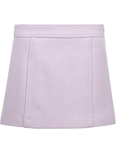 Светло-розовая юбка из шерсти Milly Minis - 1044109680014 - Фото 1