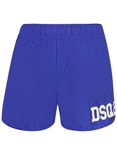Синие пляжные шорты Dsquared2 - 4104519371258 - Фото 1