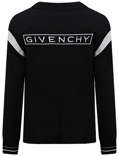 Пиджак с вышивкой логотипа GIVENCHY - 1334519180410 - Фото 2