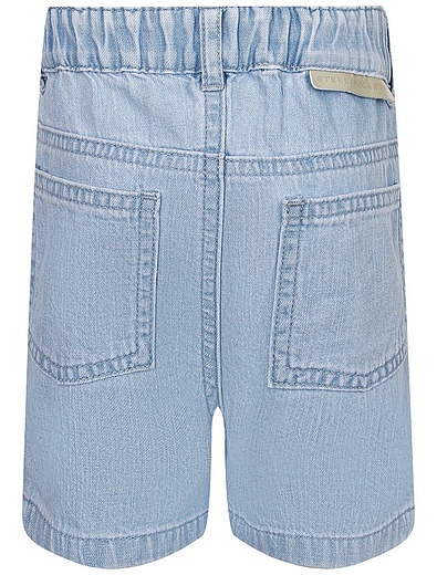 Голубые джинсовые шорты Stella McCartney - 1414519411995 - Фото 2
