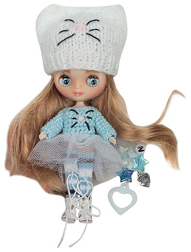 Кукла Блайз  мини  со сменным цветом глаз 11см Carolon - 7111520070022 - Фото 1