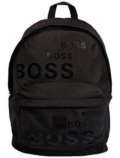Чёрный рюкзак с логотипом HUGO BOSS - 1504518180227 - Фото 1