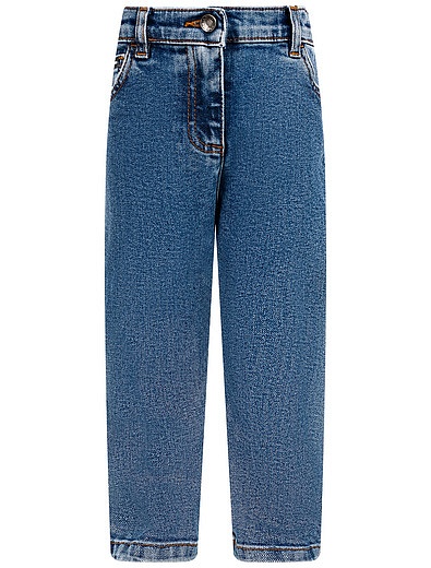 Синие прямые джинсы Dolce & Gabbana - 1164509170110 - Фото 1
