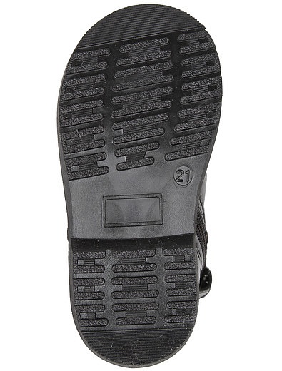 чёрные Ботинки с блёстками Walkey - 2031109980434 - Фото 5