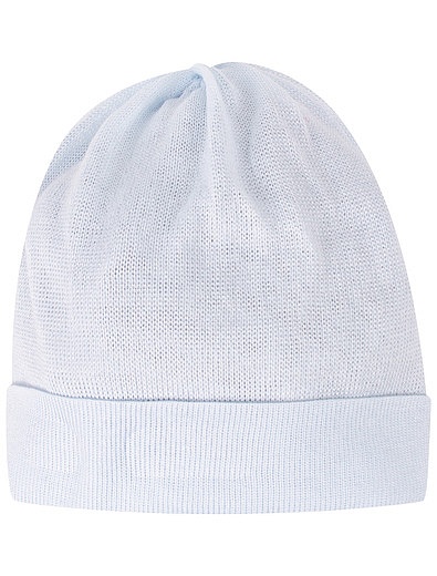 Голубая хлопковая шапка с лапками Il Trenino - 1354529170379 - Фото 2