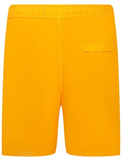 Оранжевые пляжные шорты Stone Island - 4104519171001 - Фото 3