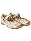Золотые туфли с бусинами - 2010109770016