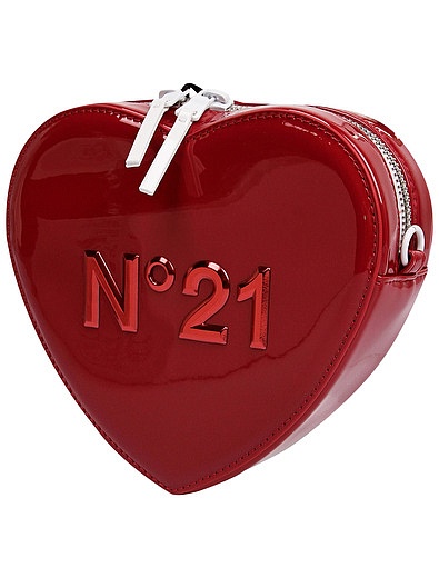 Красная сумка в виде сердца №21 kids - 1204508270074 - Фото 5