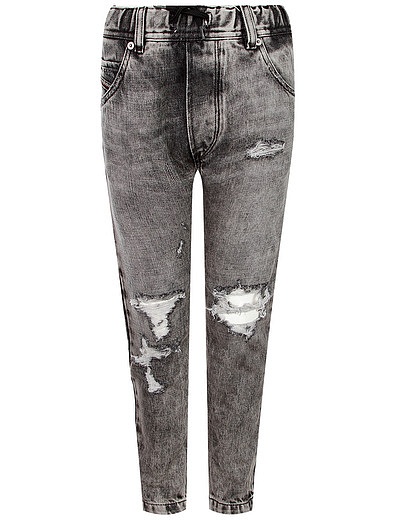 Зауженные джинсы с разрезами Diesel - 1164519281264 - Фото 1