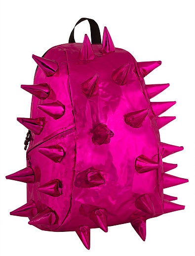 Рюкзак цвета фуксия с шипами 44х30 MUI-MaxItUP - 1504500280195 - Фото 4