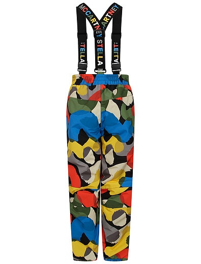 Утепленные брюки с абстрактным принтом Stella McCartney - 1604519381200 - Фото 2
