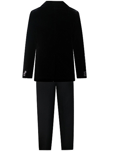 Черный классический костюм из 4 изделий Malip - 6044519180017 - Фото 2