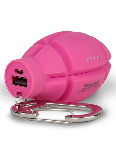 Внешний аккумулятор Граната розовая BUQU - 5354520180687 - Фото 2