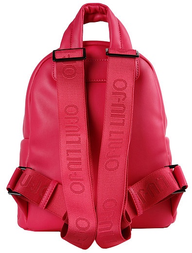 Розовый рюкзак с принтом логотипа Liu Jo Junior - 1504508180558 - Фото 5