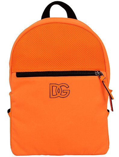 оранжевый рюкзак с логотипом Dolce & Gabbana - 1504518270041 - Фото 1