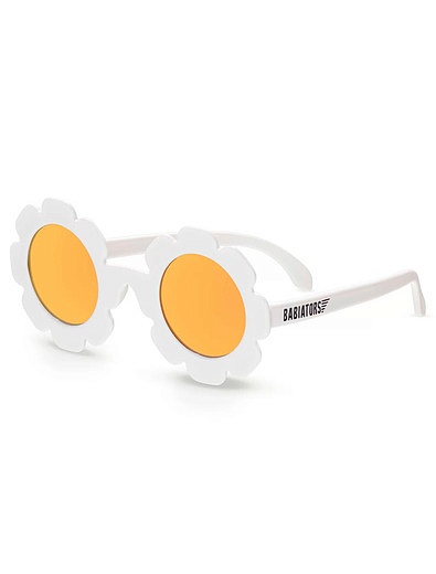 Солнцезащитные очки в белой оправе &quot;цветочек&quot; Babiators - 5254508270129 - Фото 3